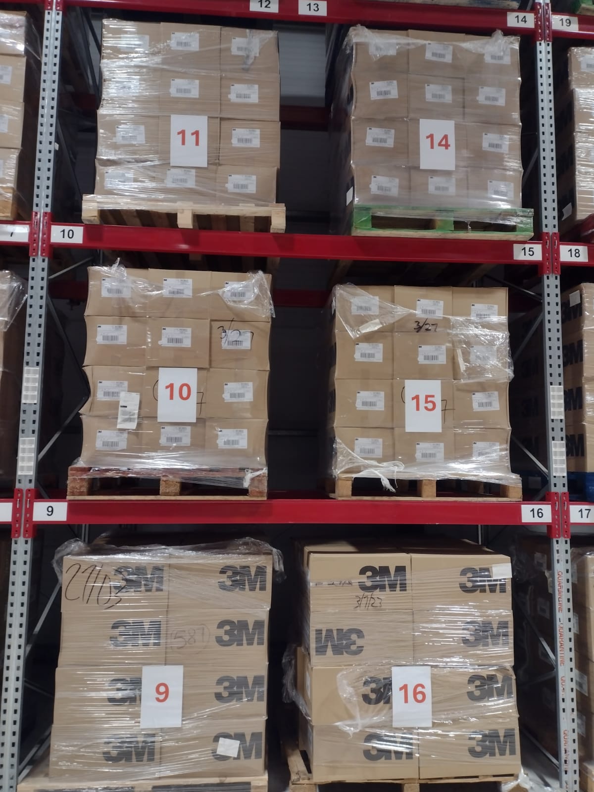 3M 8833 Valved FFP3 Dust Masks - Bulk Lot